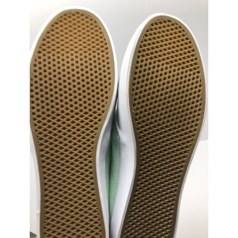 VANS Tazie SF Gossamer Green White Sneakers Womens Size 10 - Picture 9 of 11